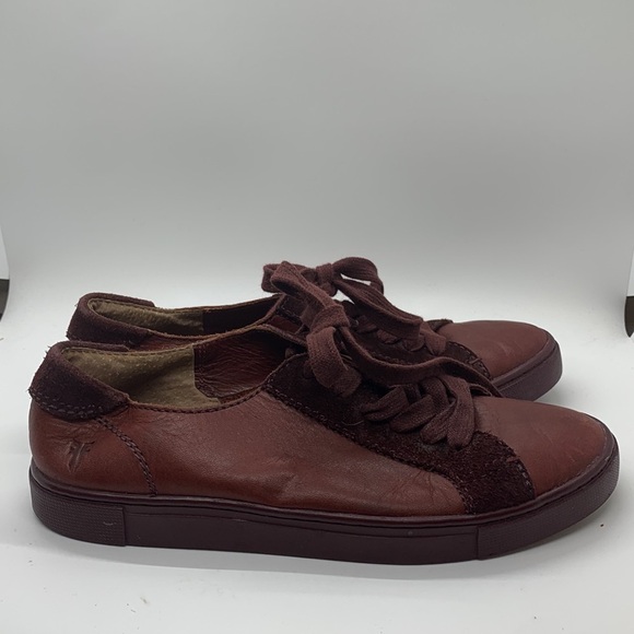 Frye Woman’s Leather Sneaker 6M - Picture 5 of 6